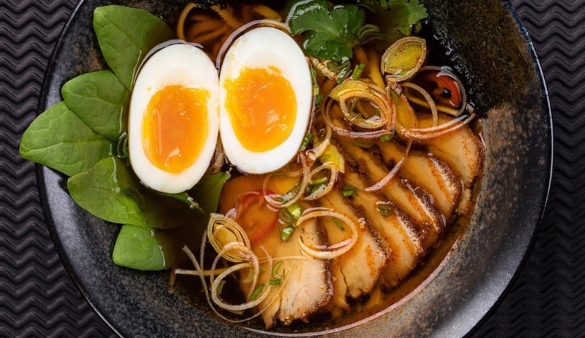 Ramen at Mr.ZUMA - a modern interpretation of Japanese classics in the centre of Kyiv