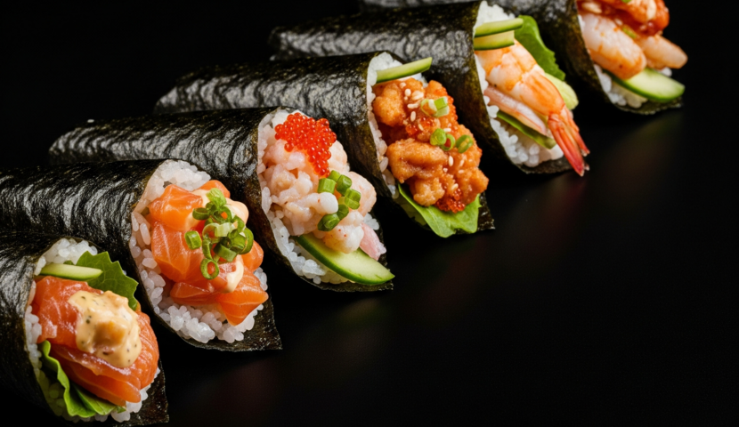 Temaki (Hand Roll) at Mr.ZUMA: Japanese Tradition with a Modern Twist